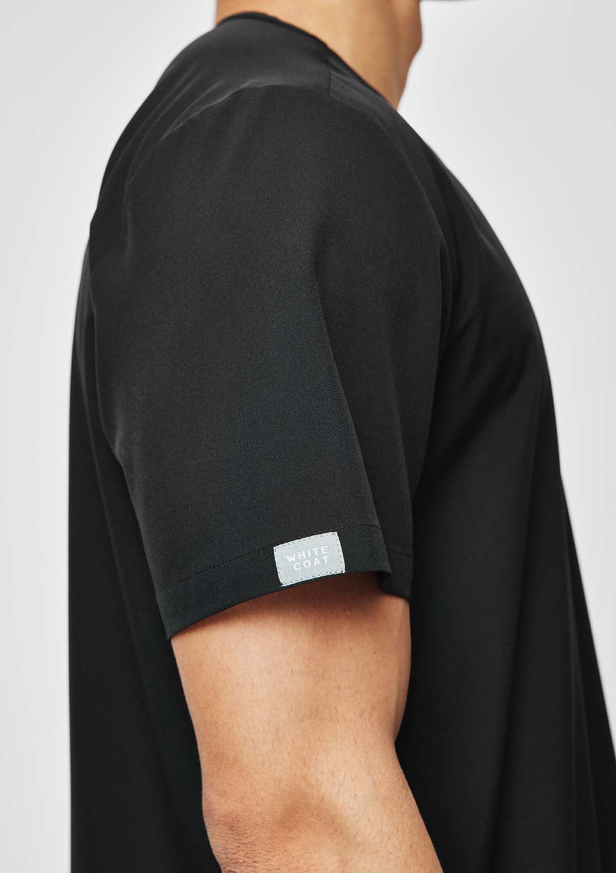 5-Pocket MoveTech® Scrub Top - Men / So Black