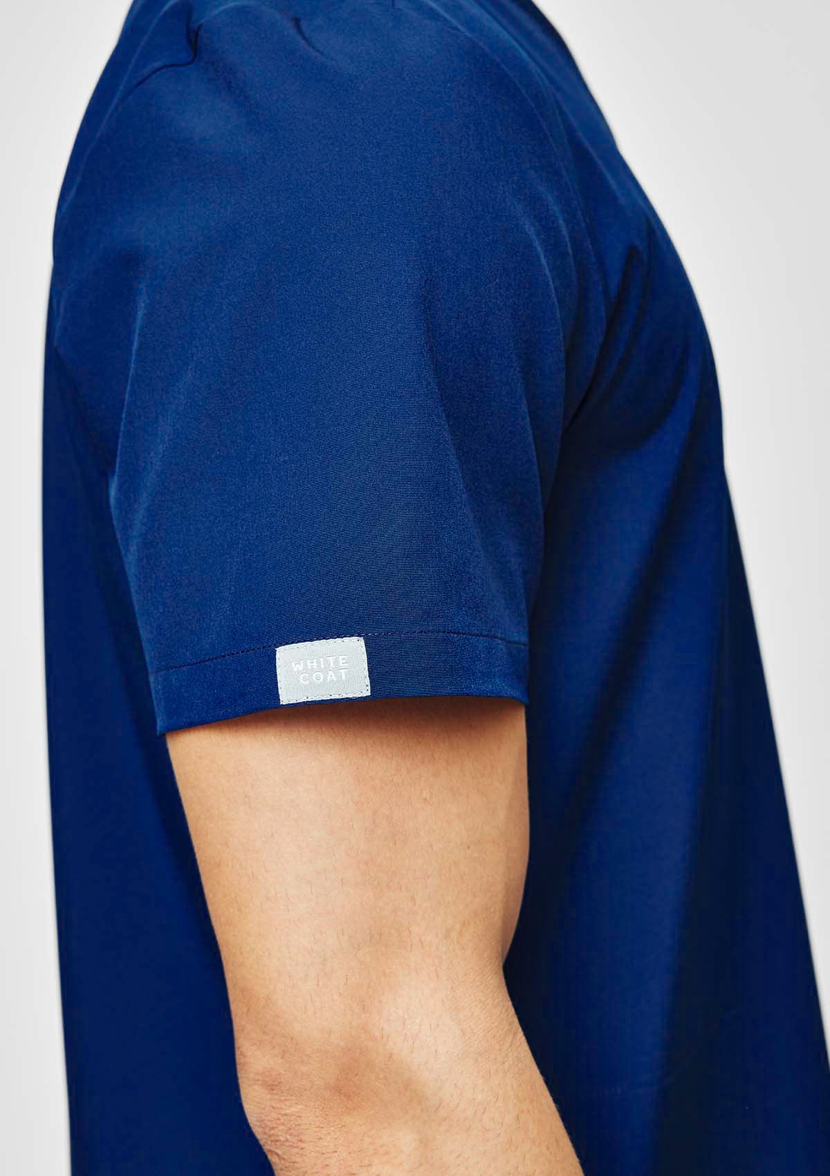 5-Pocket MoveTech® Scrub Top - Men / Navy