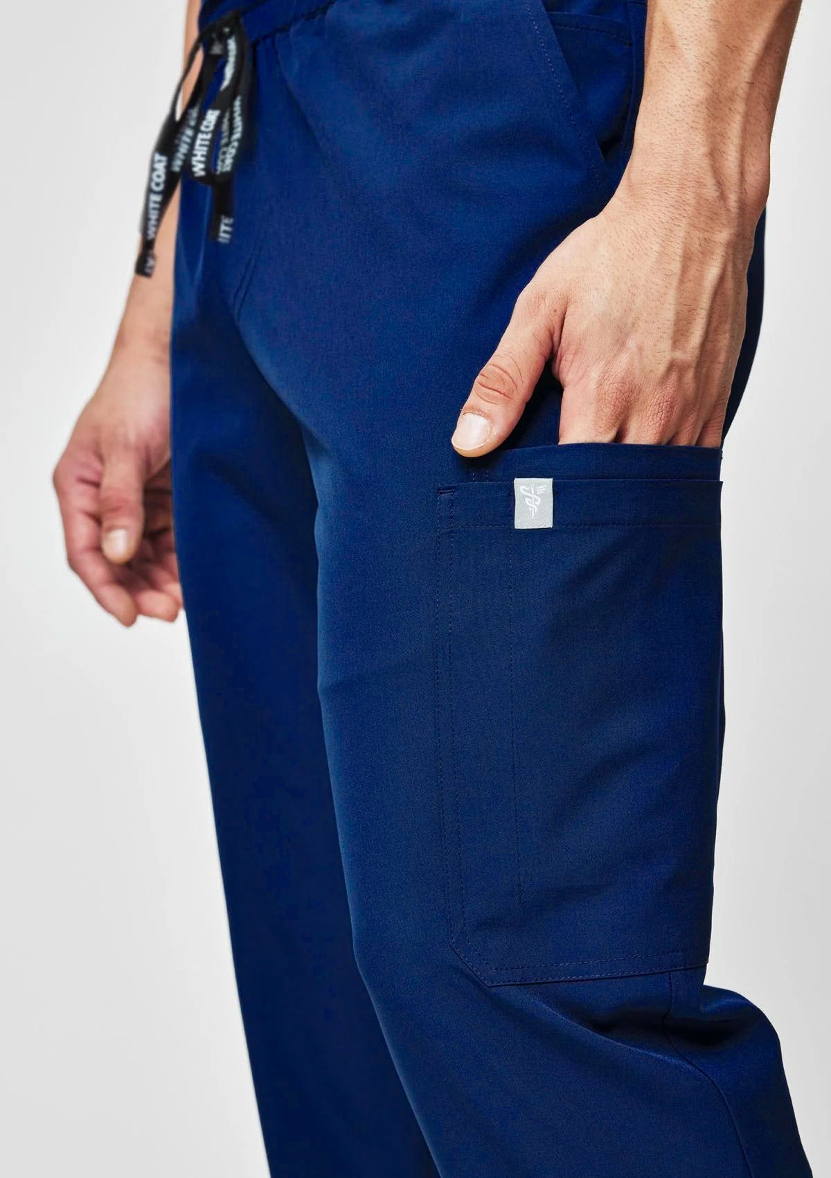 Straight Cut MoveTech® Scrub Pants - Men / Navy