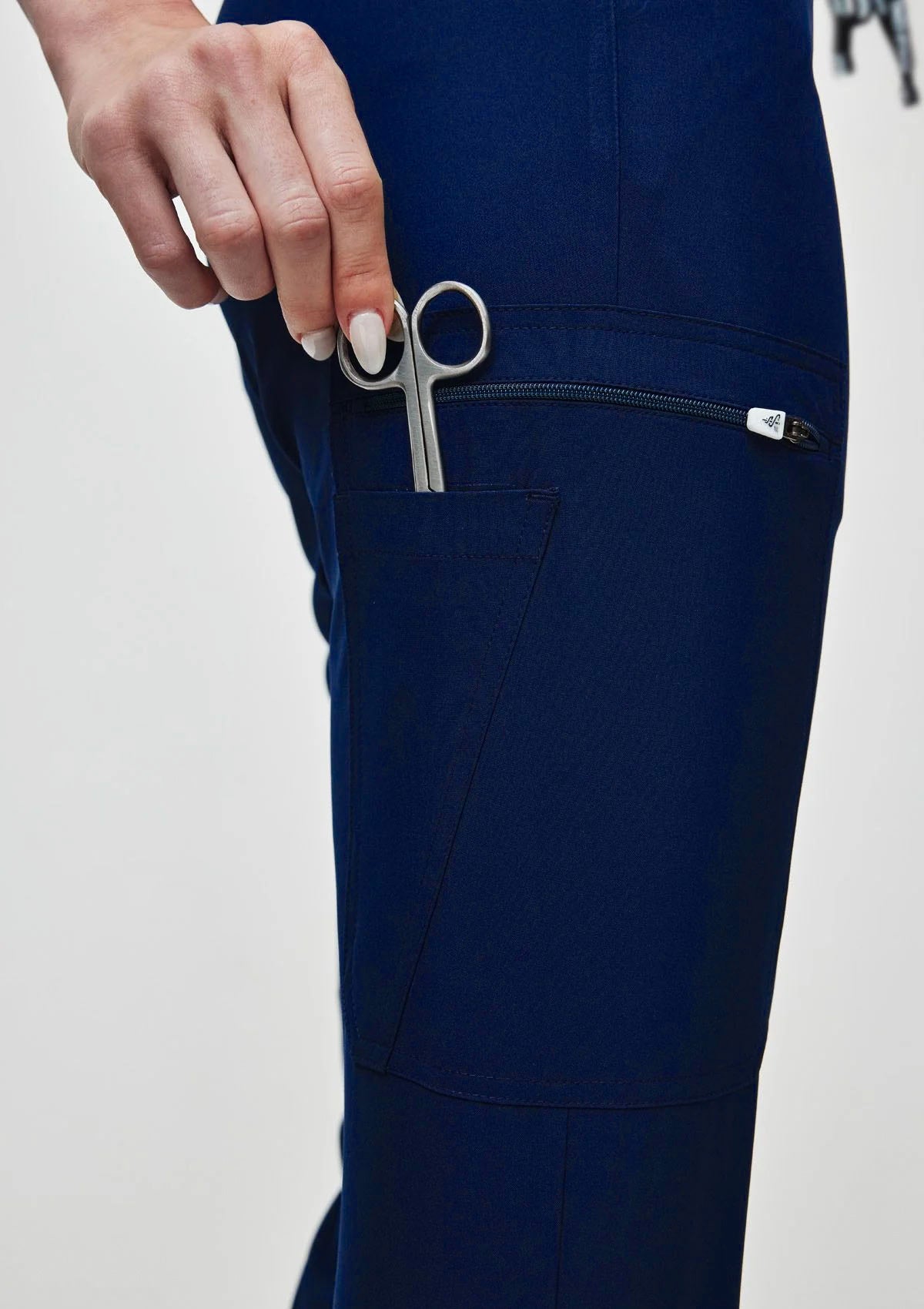 Tapered MoveTech® Scrub Pants - Women / Navy