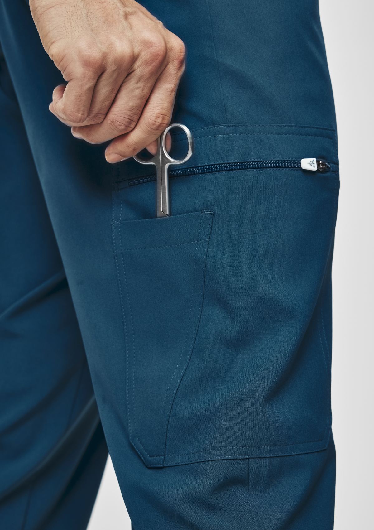 Straight Cut MoveTech® Scrub Pants - Men / Pacific Tide