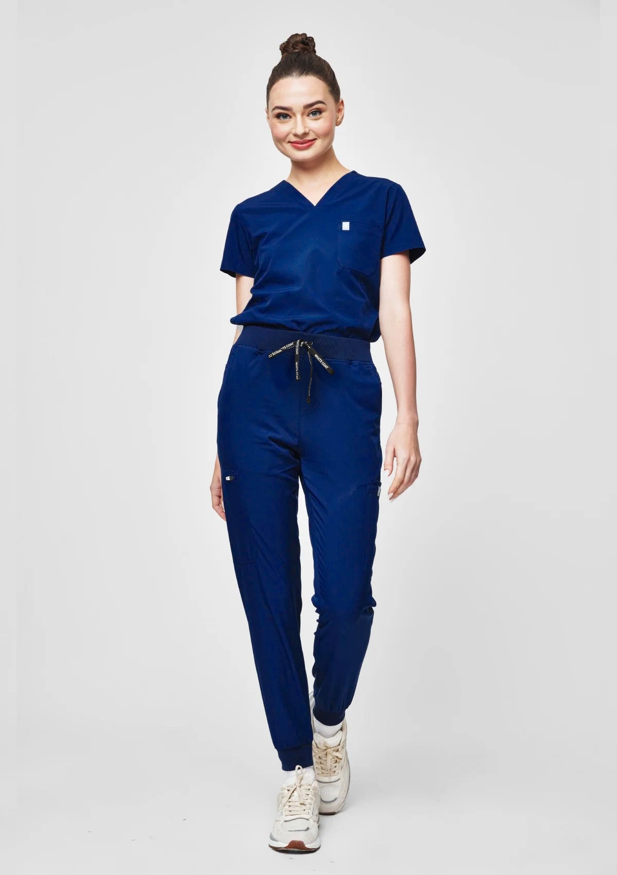 4-Pocket MoveTech® Scrub Top - Women / Navy