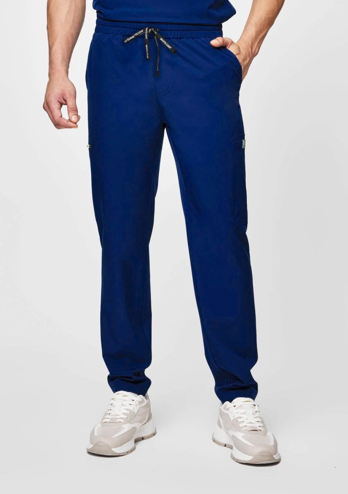 Straight Cut MoveTech® Scrub Pants - Men / Navy