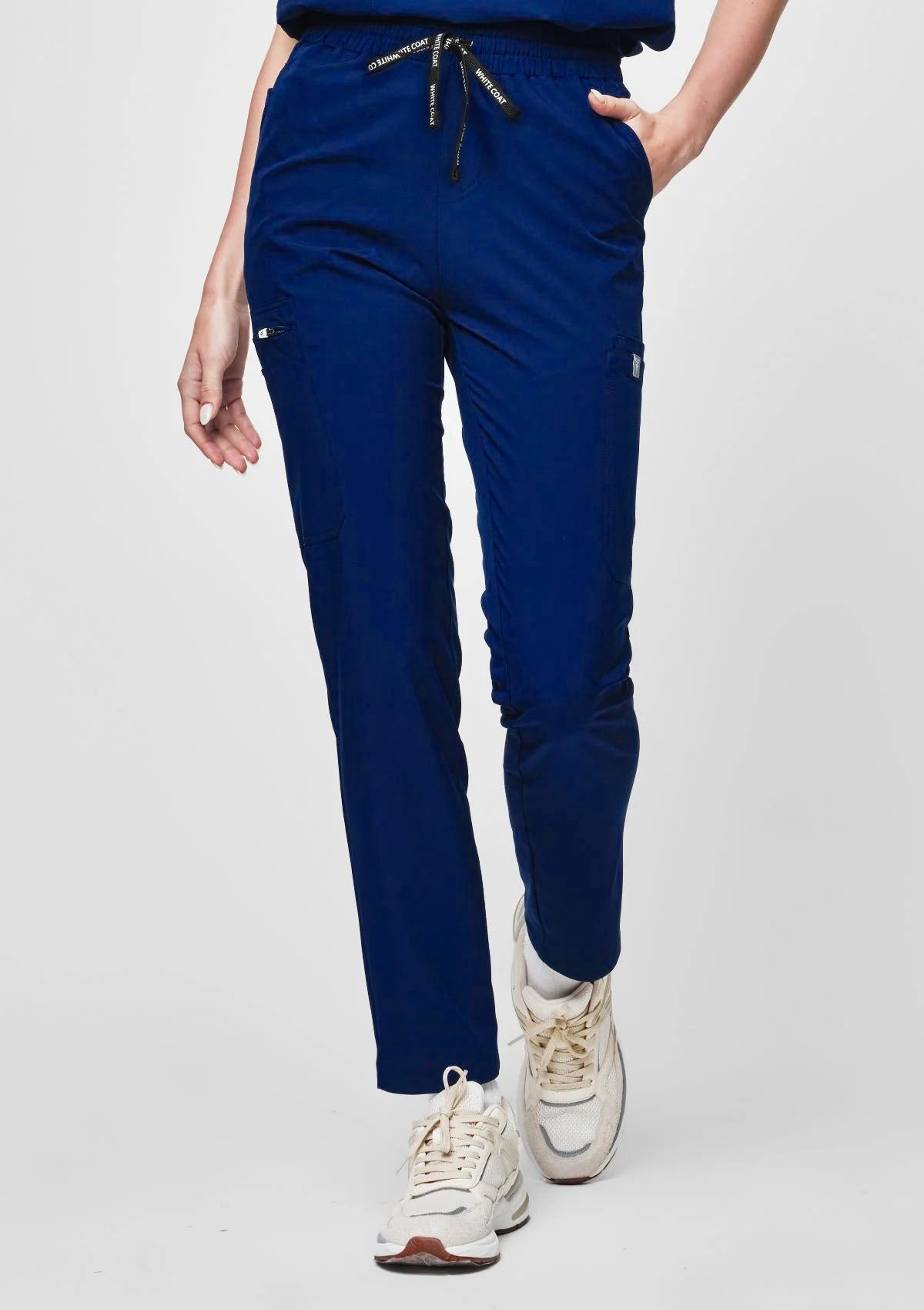 Tapered MoveTech® Scrub Pants - Women / Navy